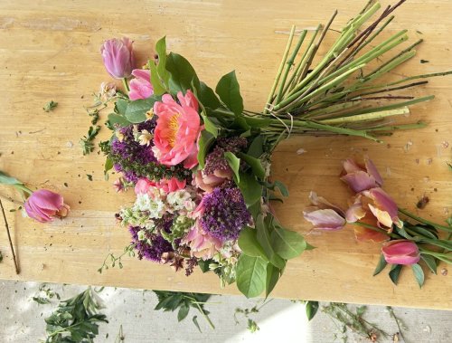 Hand Tied Bouquet Class Sunday, June 7 2026 1:30-3:30 PM